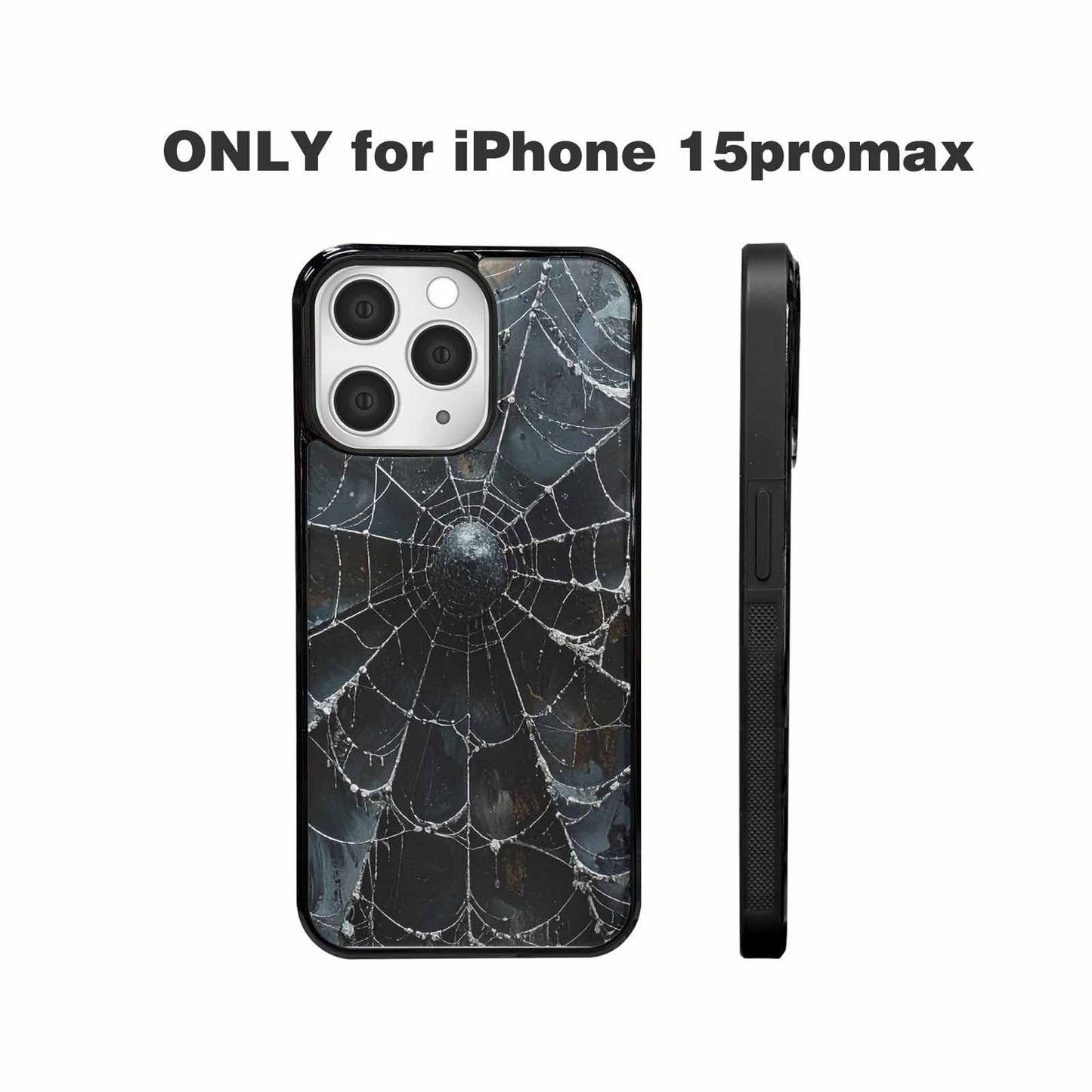 iPhone 15 Pro Max Case — Spider Web Gothic Spider Web Gothic, Custom Printed Phone Case