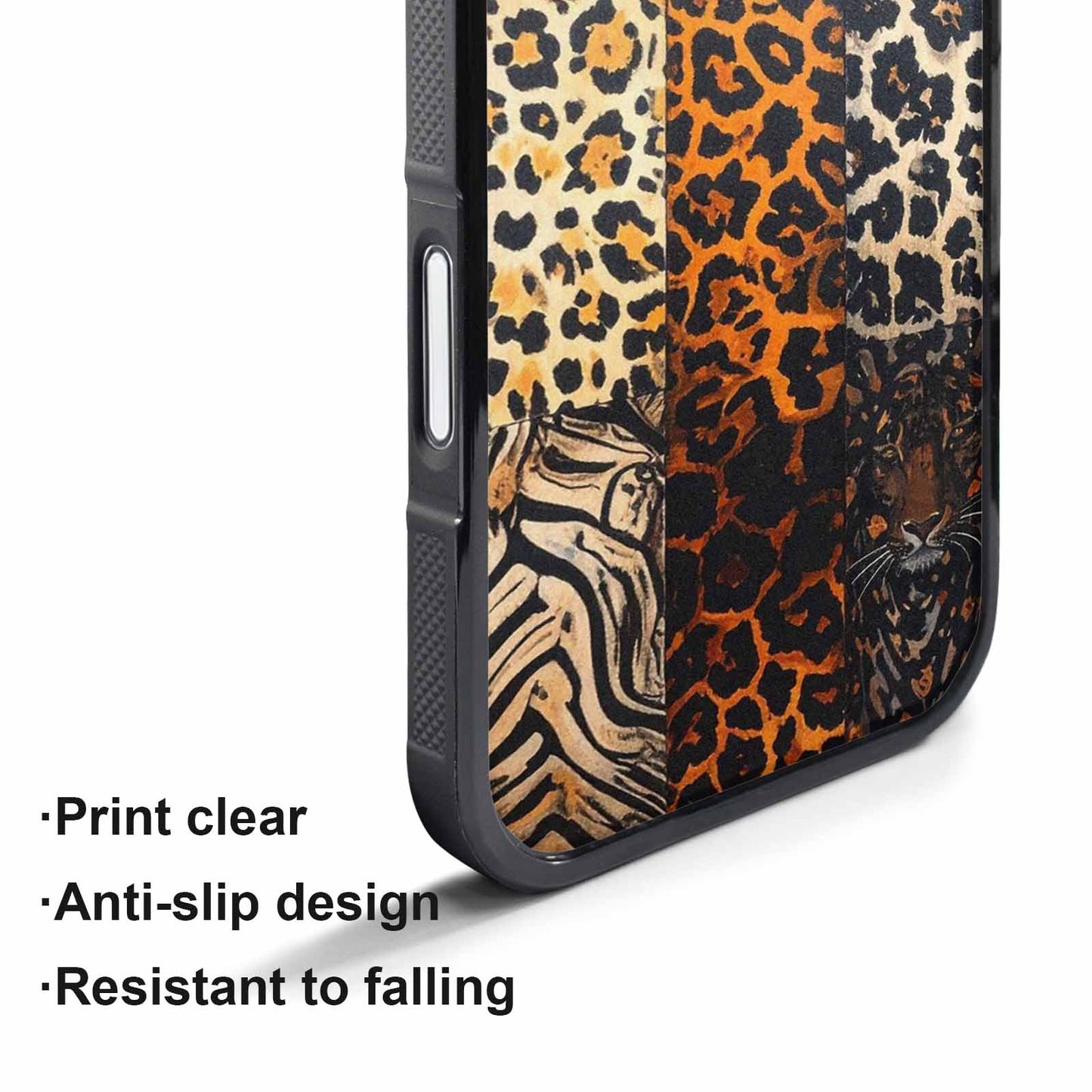 iPhone 17 Pro Max Case — Small Animal Print Pattern, Animal Print, Unique Phone Case Design