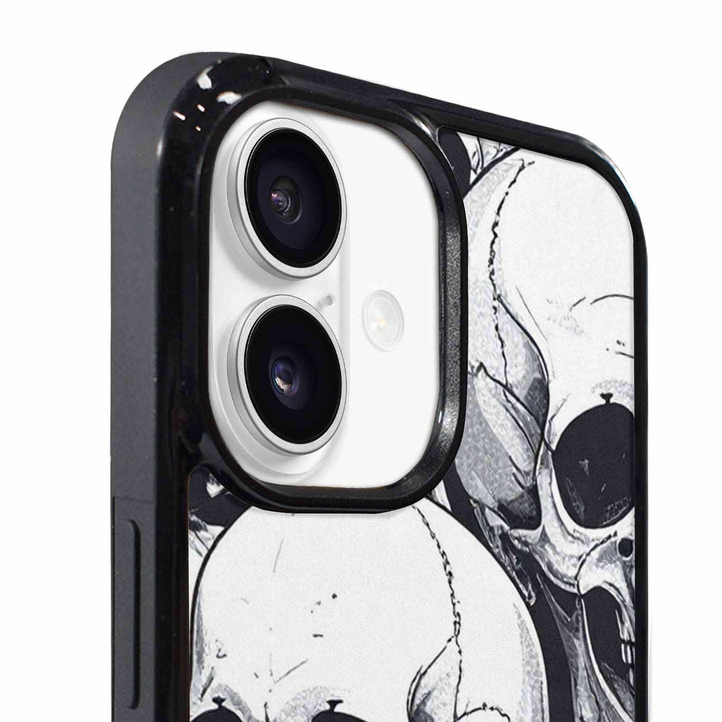 iPhone 17 Case — Skull Dark Art Gothic Print Gothic, Custom Designed Case Cover
