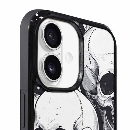 iPhone 17 Case — Skull Dark Art Gothic Print Gothic, Custom Designed Case Cover