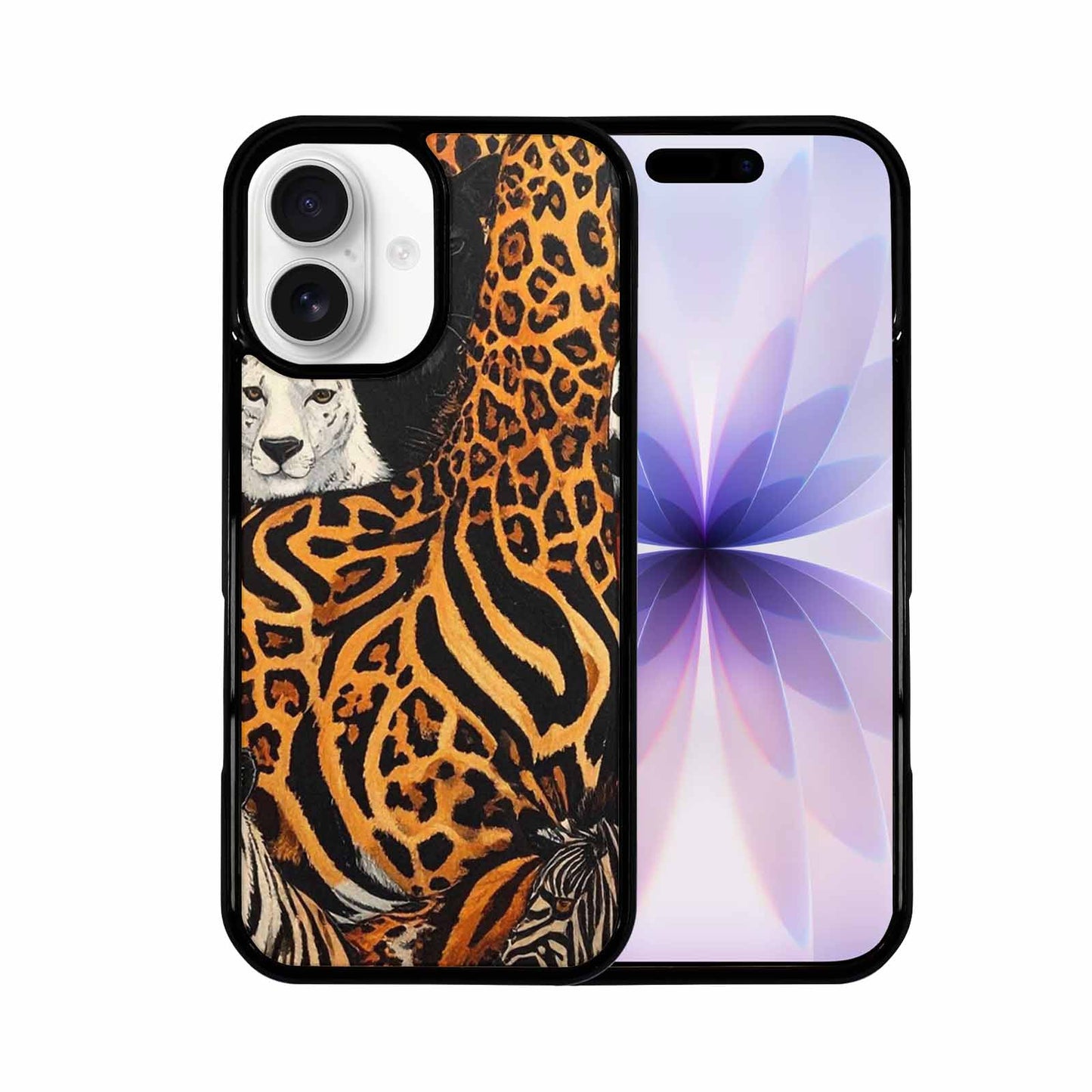 iPhone 17 Case — Small Animal Print Pattern, Animal Print, Custom Art Phone Cover