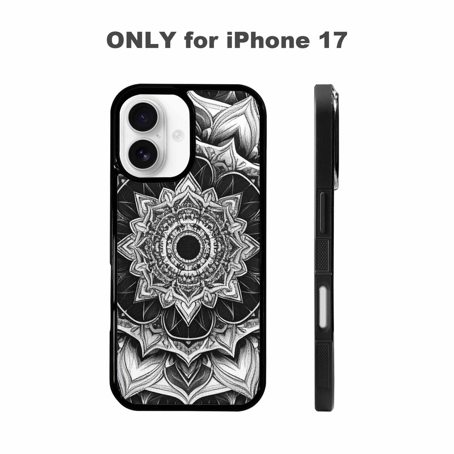 iPhone 17 Case — Skull Dark Art Gothic Print Gothic, Custom Printed Phone Case