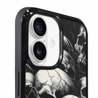 iPhone 17 Case — Skull Dark Art Gothic Print Gothic, Custom Phone Case
