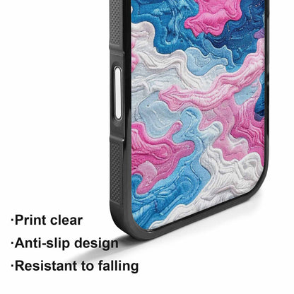 iPhone 17 Case — Vivid Camo Transgender Camo, Personalized Phone Case
