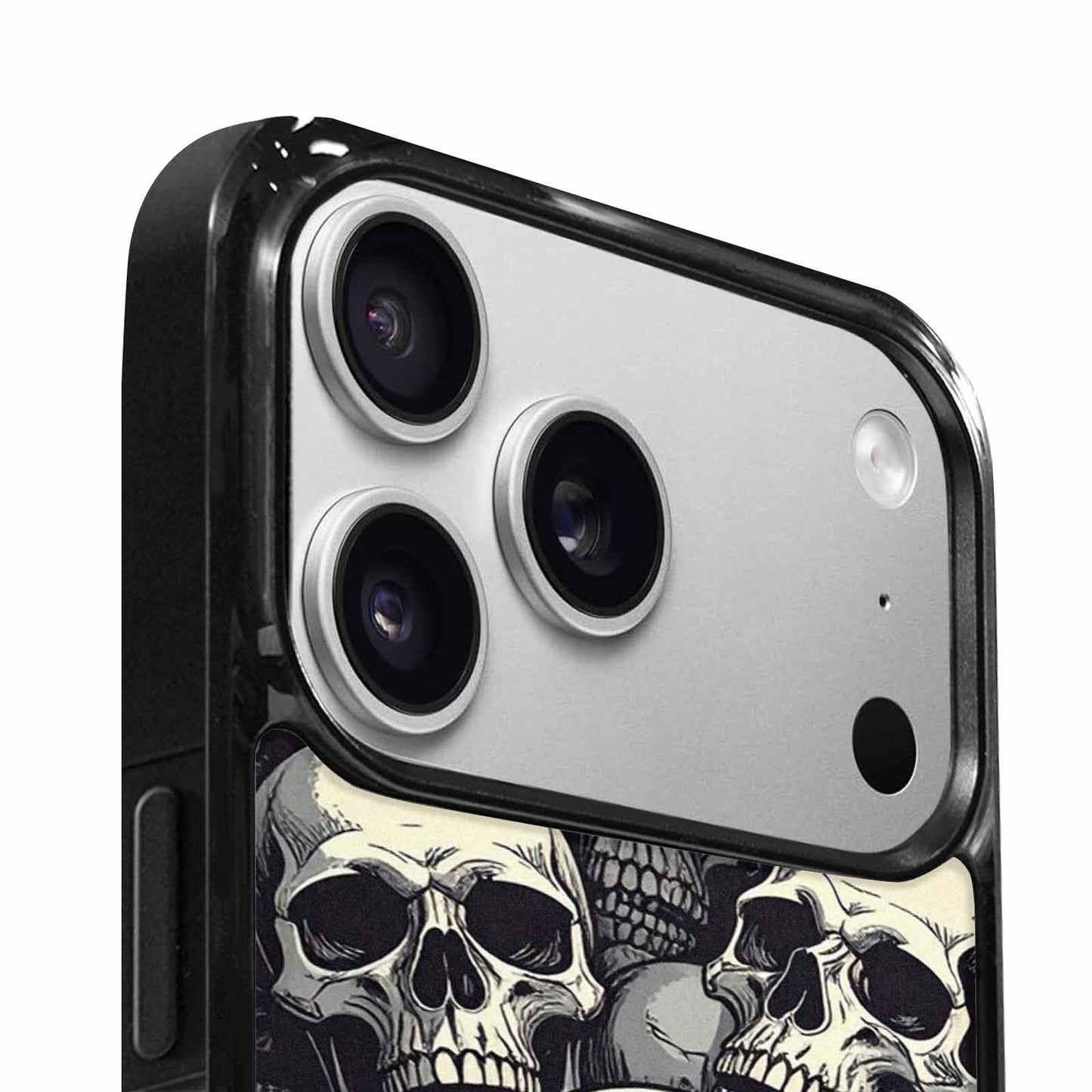iPhone 17 Pro Max Case — Skull Dark Art Gothic Print Gothic, Custom Made Phone Cover