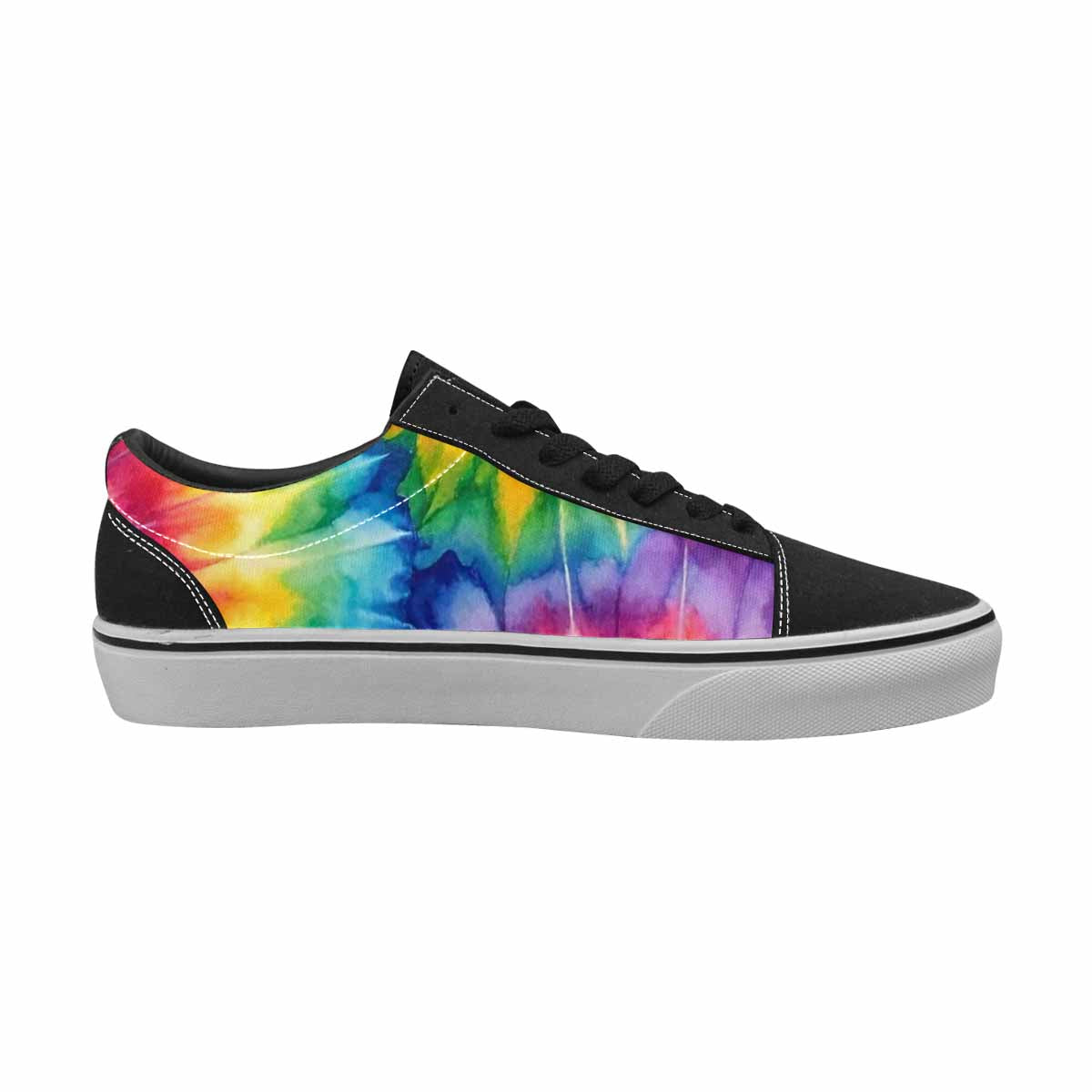 WOMEN'S Tie Dye - Canvas Lace-Up Y2K Sneakers