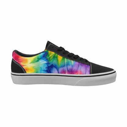 WOMEN'S Tie Dye - Canvas Lace-Up Y2K Sneakers