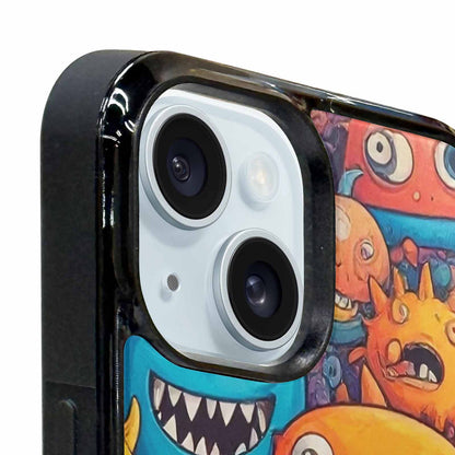 iPhone 15 Plus Case — Monsters General Cartoon Monst D4o, Custom Art Phone Cover