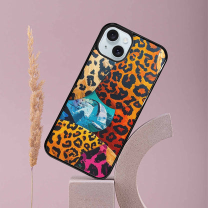 iPhone 15 Plus Case — Full Color Vibrant Animal Print Animal, Customized Protective Case