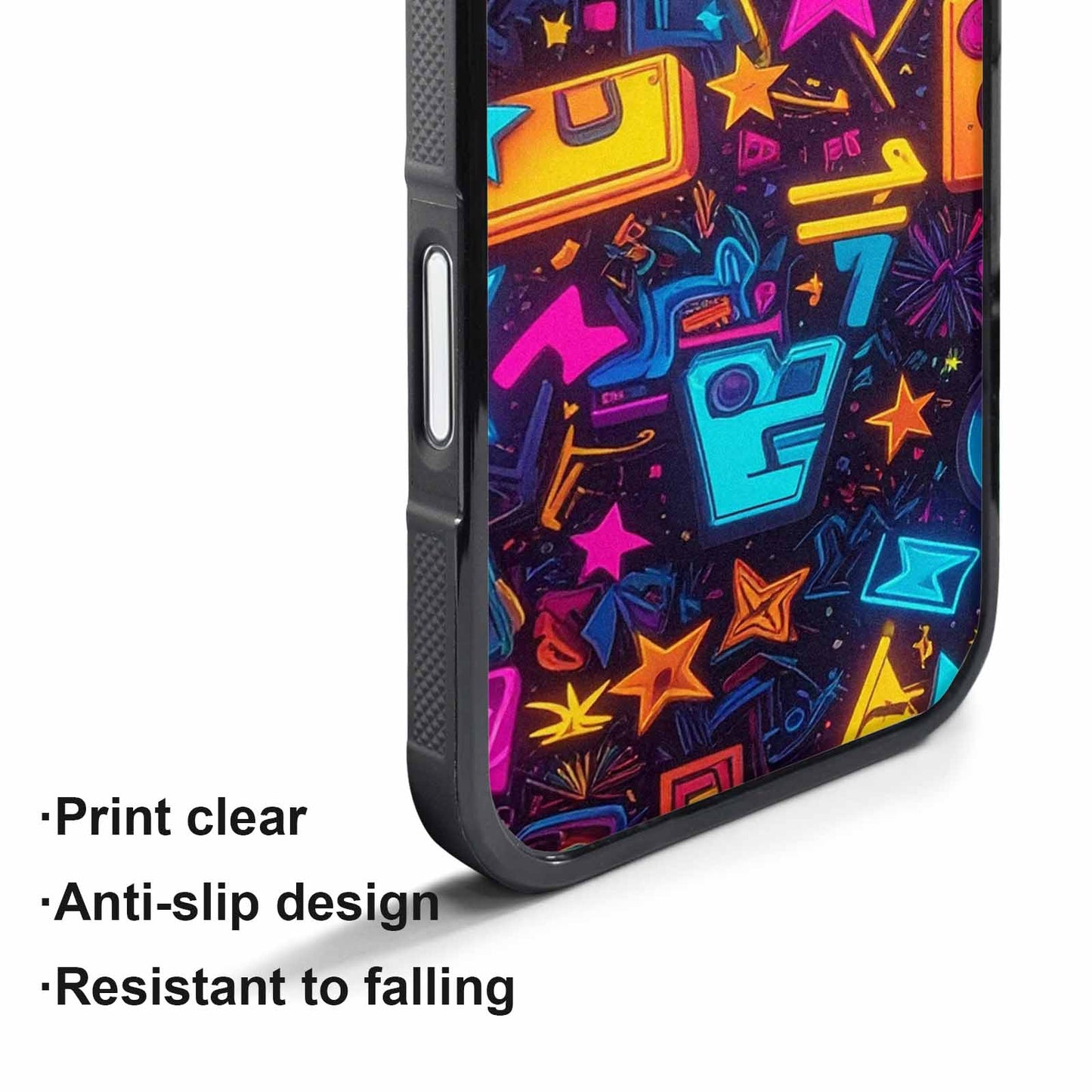 iPhone 17 Air Case — Retro Motif Retro Motifs Pattern Retro, Customized Protective Case