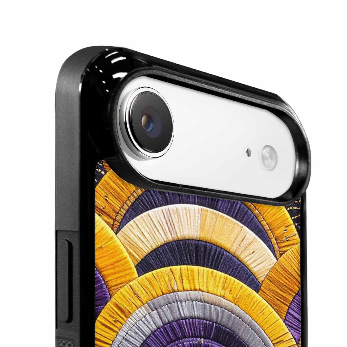 iPhone 17 Air Case — Vivid Camo Nonbinary Pride Camo, Custom Designed Case Cover