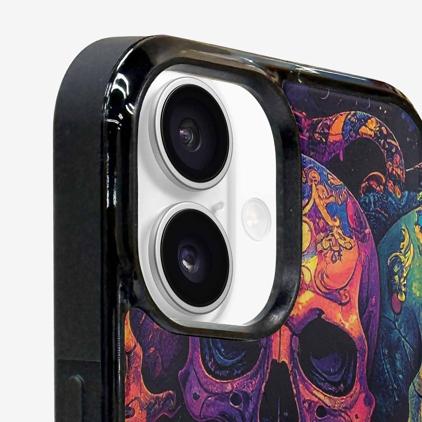 iPhone 16 Case — Snakes And Skulls And Snakes Skulls, Custom Printed Phone Case