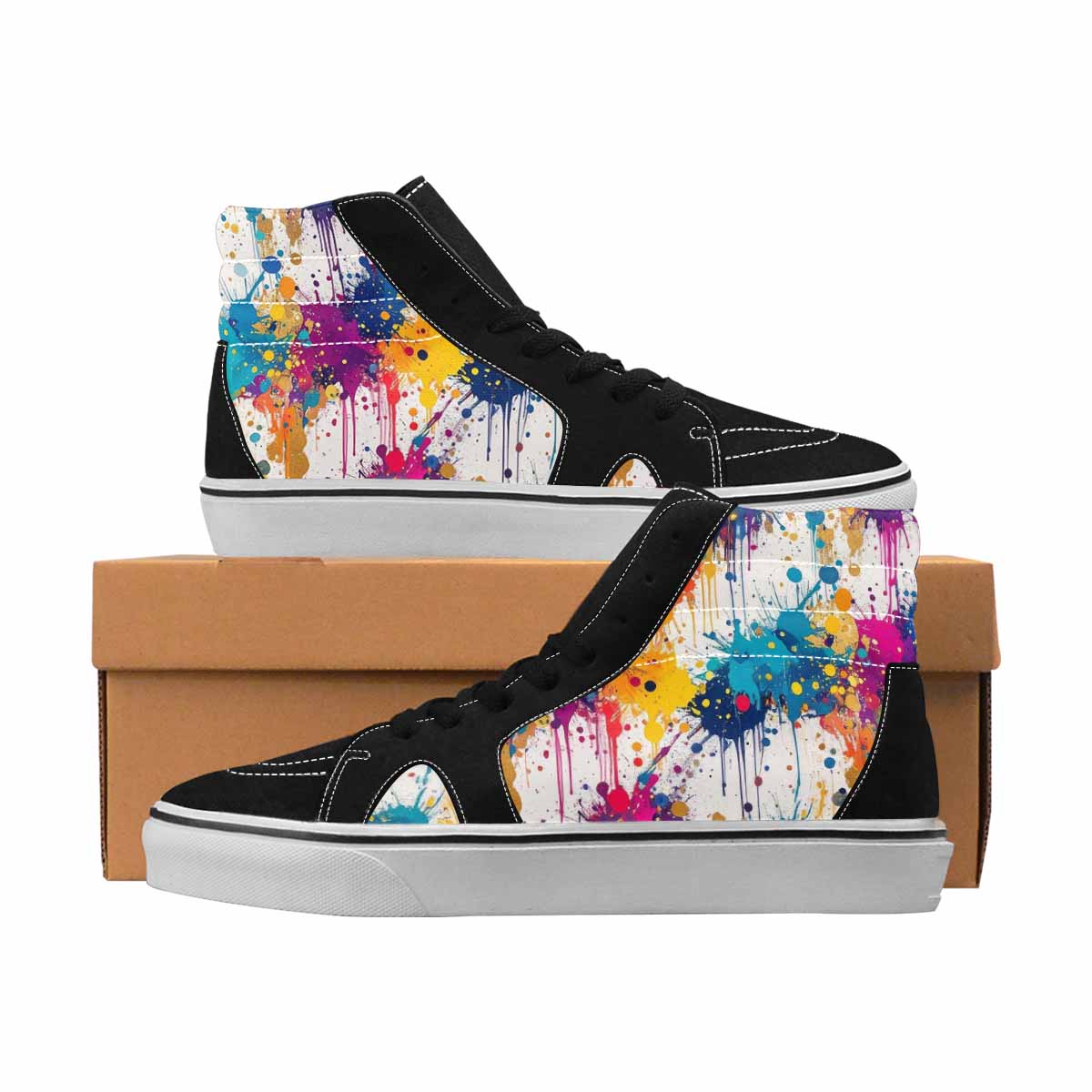 MEN'S Paint Splatter White 3 Ferion