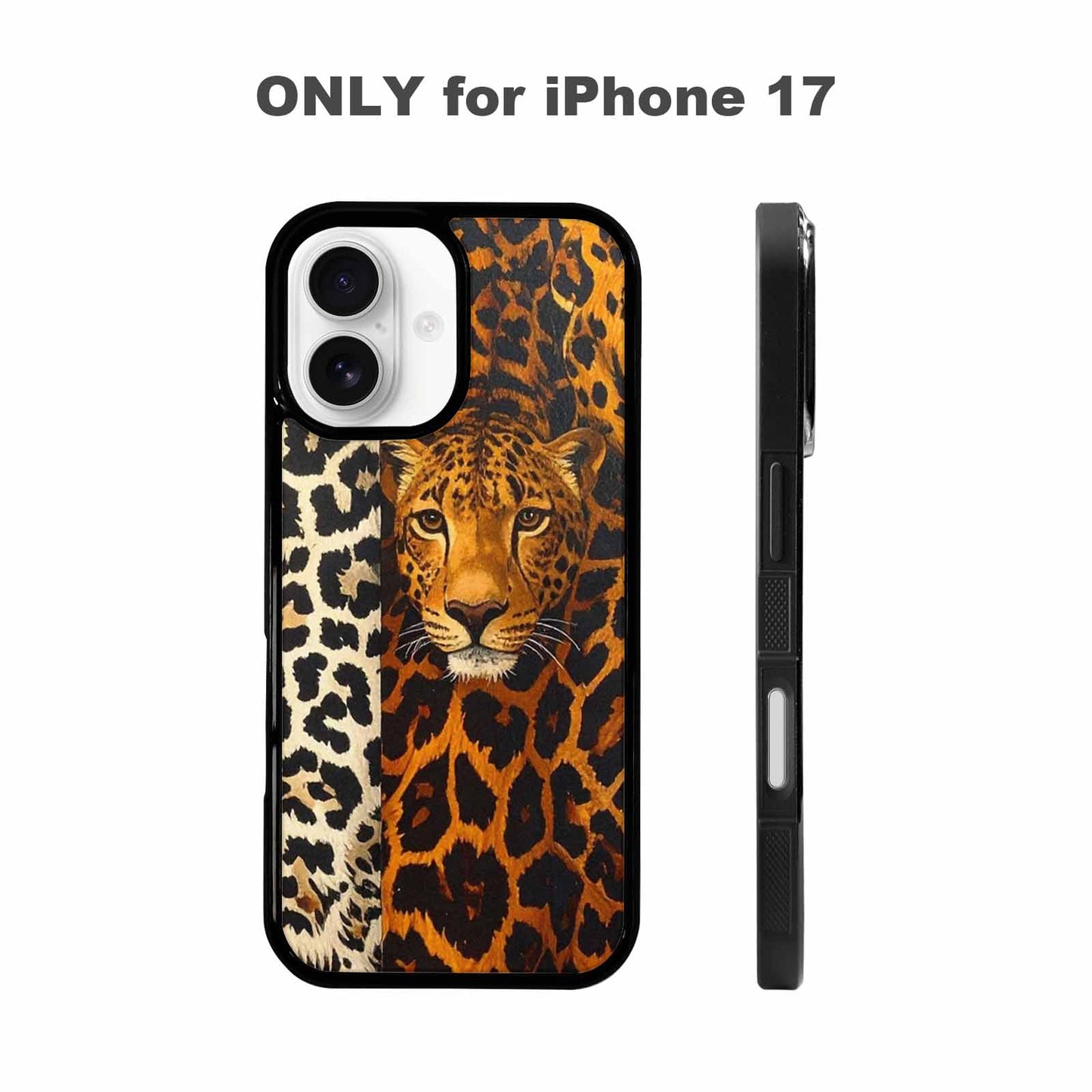 iPhone 17 Case — Small Animal Print Pattern, Animal Print, Custom Art Phone Cover
