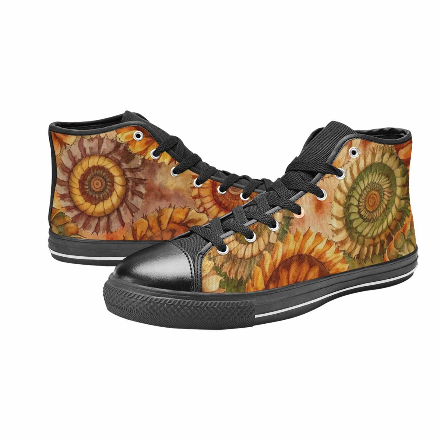MEN'S Tie Dye - High Top Canvas Grunge Sneakers