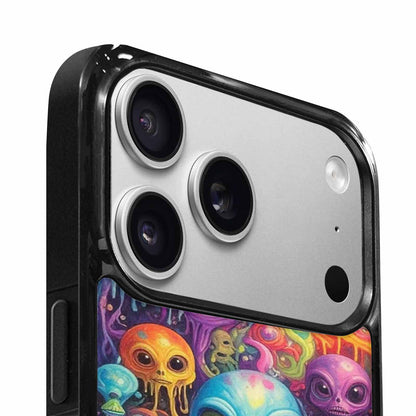 iPhone 17 Pro Max Case — Aliens Tie Dyemelting Aliens Tie Dye, Custom Made Phone Cover