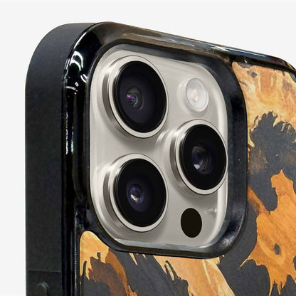iPhone 16 Pro Max Case — Leopard Soft Airbrush Gradient, Custom Art Phone Cover