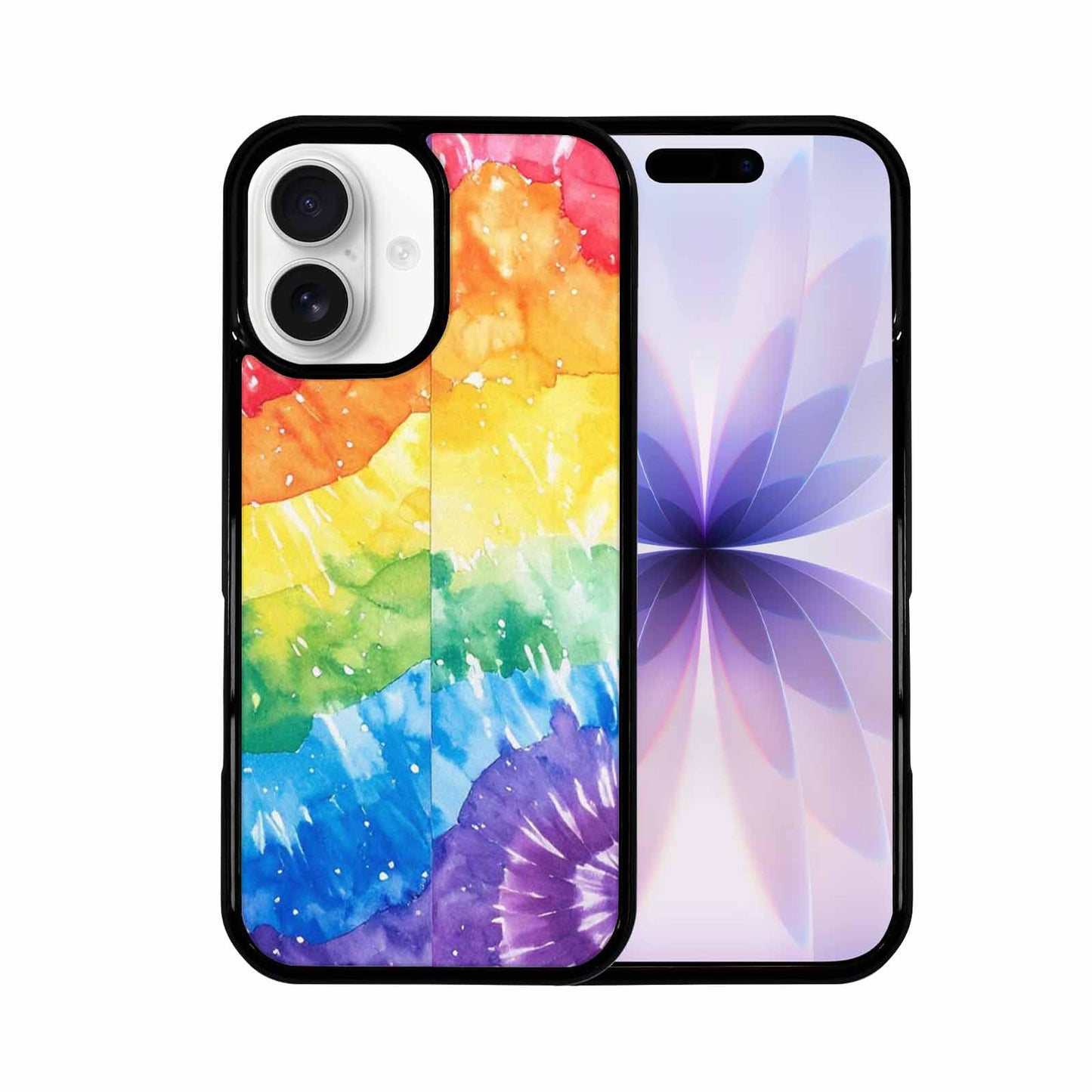 iPhone 17 Case — Tie Dye Spiral Rainbow Tie Dye, Custom Made Phone Cover