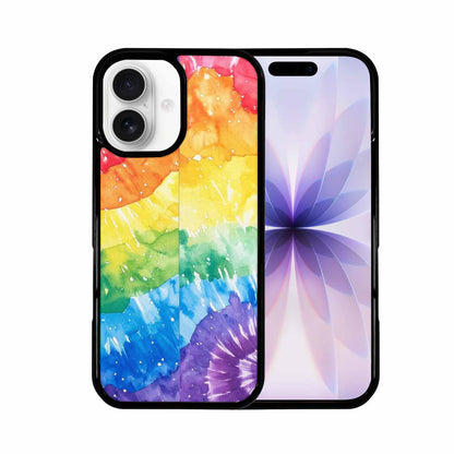 iPhone 17 Case — Tie Dye Spiral Rainbow Tie Dye, Custom Made Phone Cover