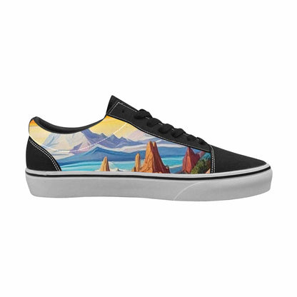 WOMEN'S Surreal Dream Fragment Lace-Up Canvas Dreamlike Shoes