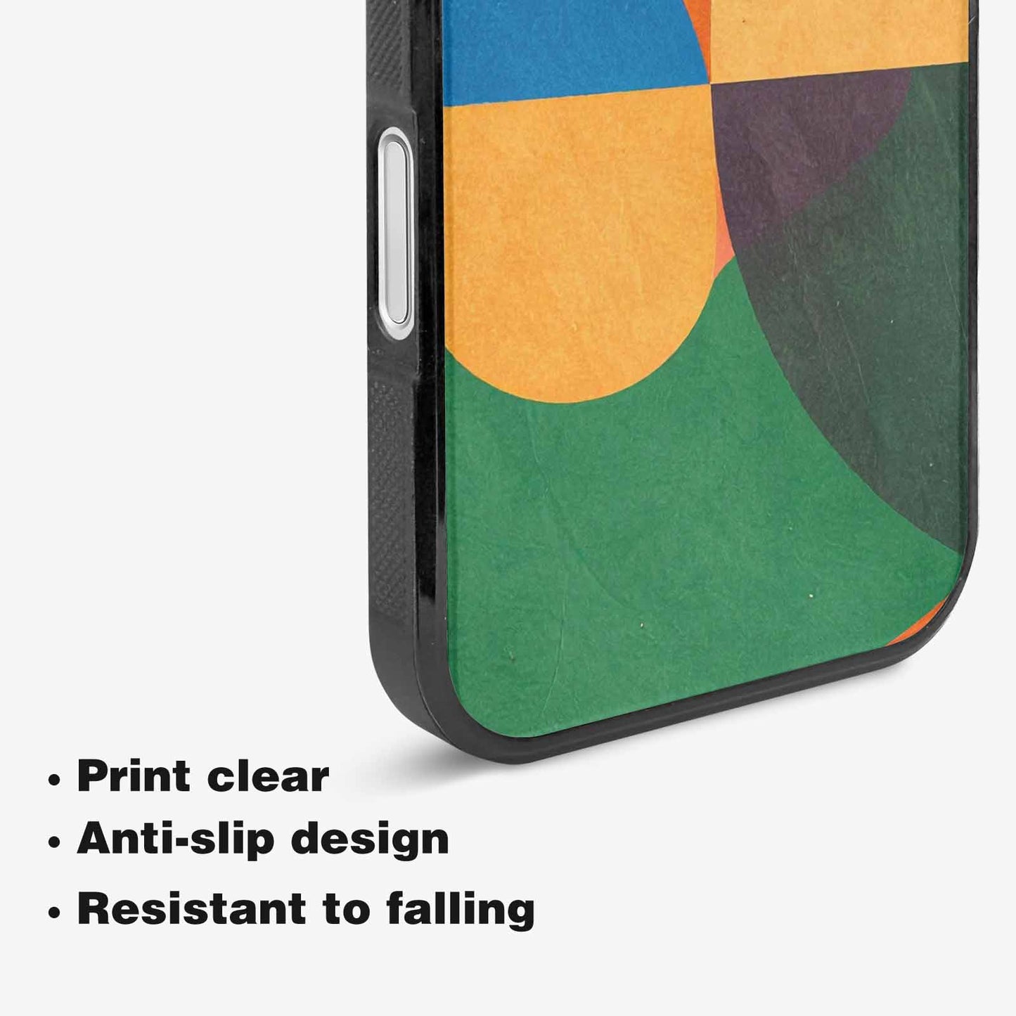 iPhone 16 Case — 1990s Memphis Art Pattern, Custom Print Case Cover