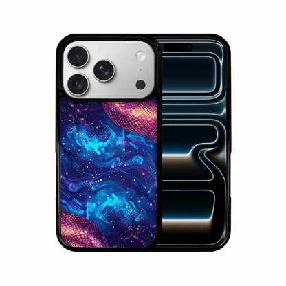 iPhone 17 Pro Case — Snake Print Galaxy Seamless Pattern Animal, Custom Art Phone Cover