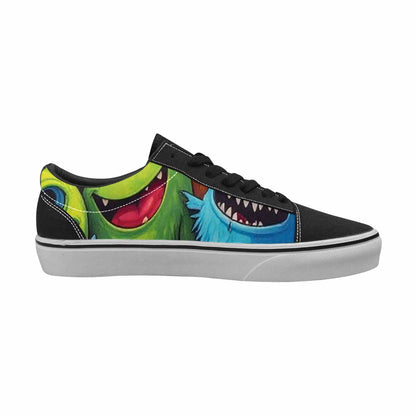 WOMEN'S Monsters (general) Cartoon Monst Lace-Up Canvas Y2K Custom Shoes