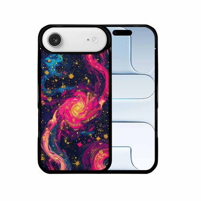 iPhone 17 Air Case — Leopard Print Galaxy Seamless Pattern Animal, Custom Designed Case Cover