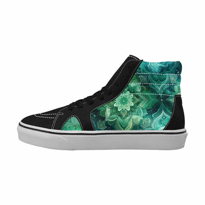 MEN'S Galaxy Art - High Top Canvas Vivid Custom Sneakers