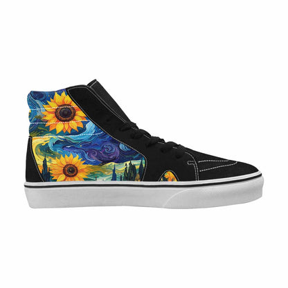 MEN'S Blend All Versions High Top Canvas Neon Fantasy Shoes