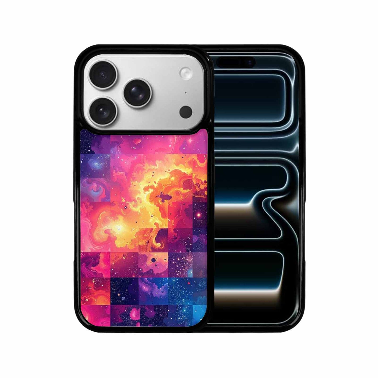 iPhone 17 Pro Case — Cosmic Creature And Object Mashup Galaxy, Custom Phone Case