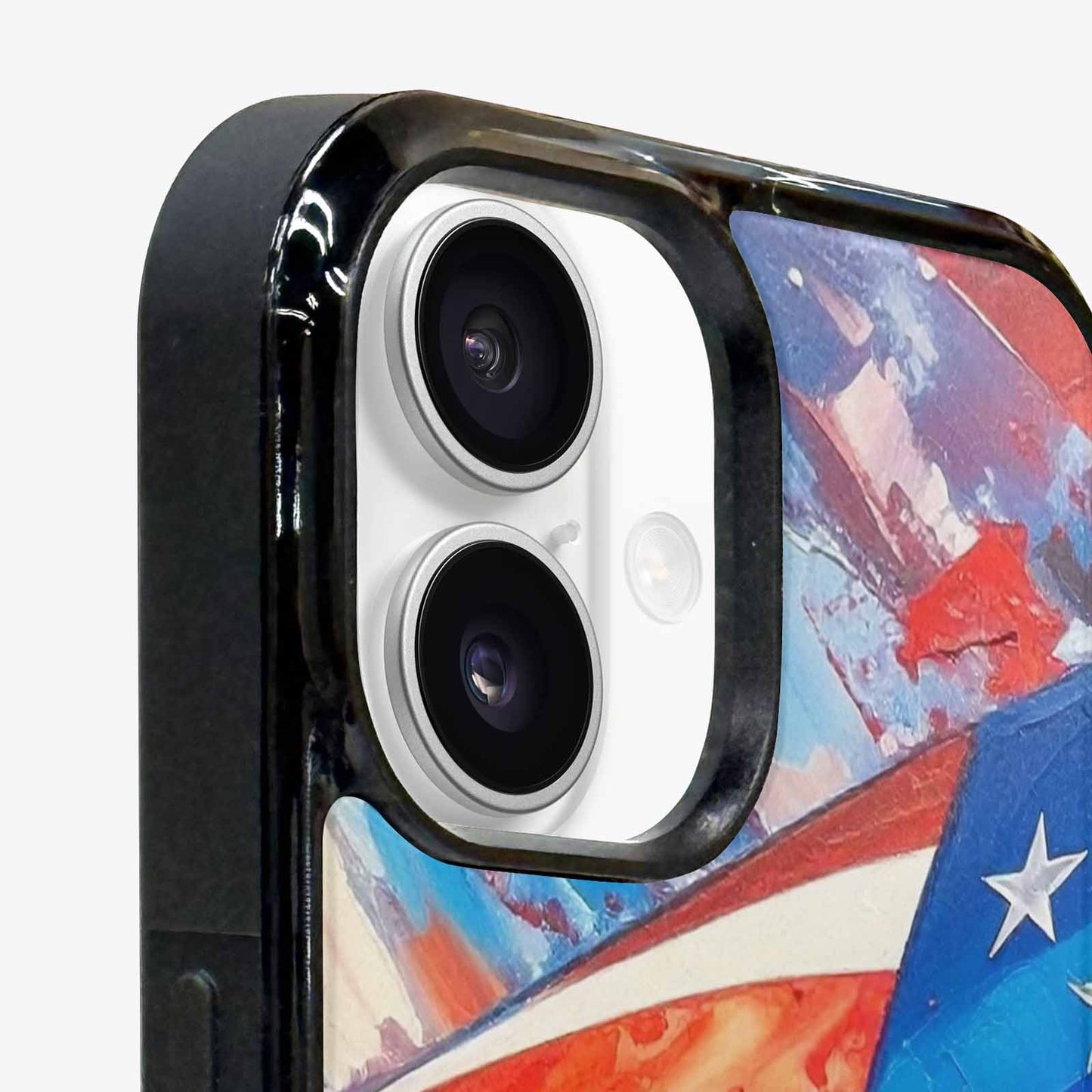 iPhone 16 Plus Case — Usa Flag Stars And Stripes Art, Custom Art Phone Cover