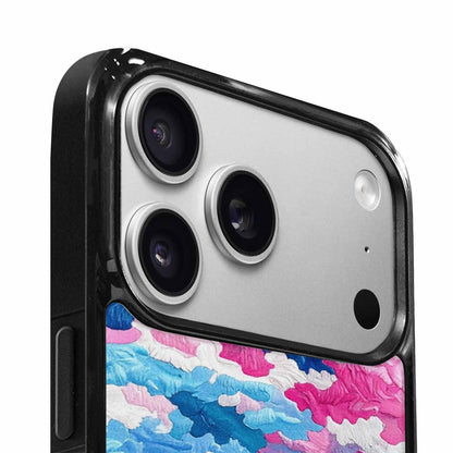 iPhone 17 Pro Case — Vivid Camo Transgender Pride Camo, Custom Print Case Cover