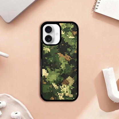 iPhone 17 Case — Small Military Camouflage Blotch Camo, Custom Phone Case