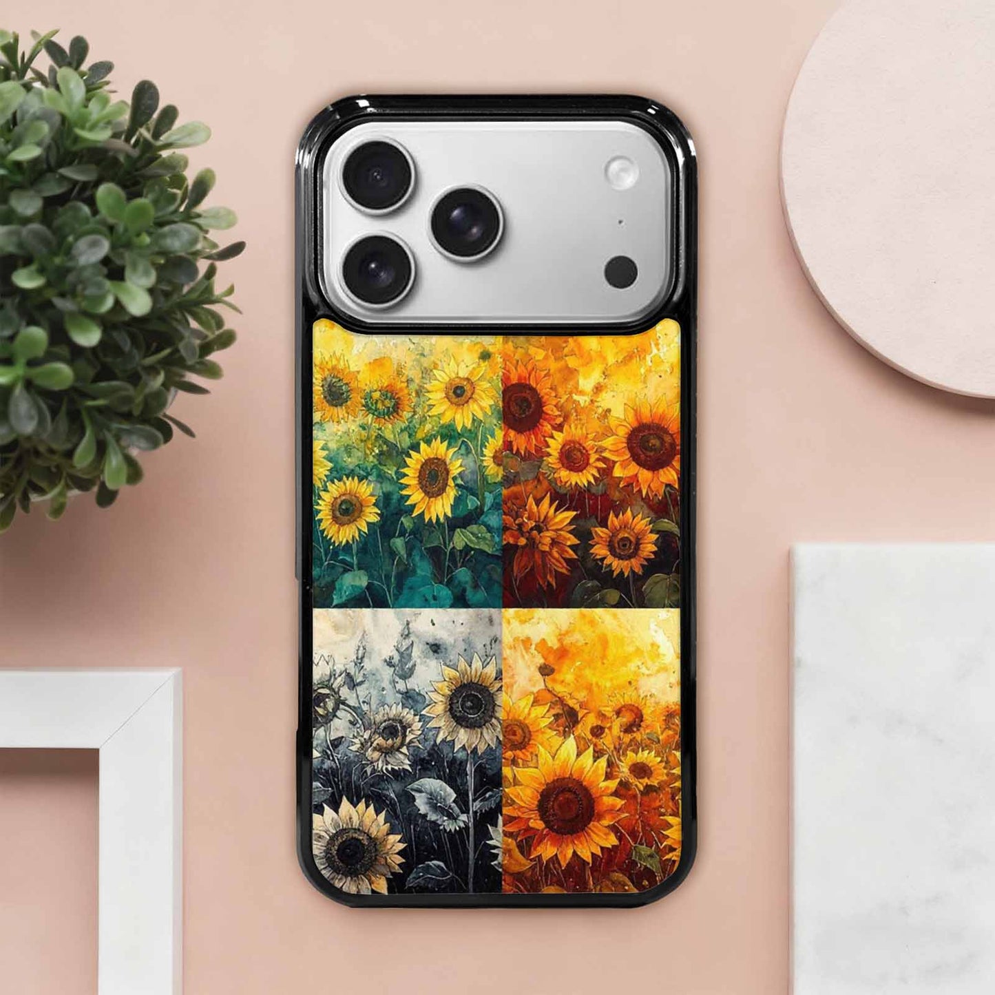 iPhone 17 Pro Max Case — Blend Melt Them Together Floral, Custom Printed Phone Case