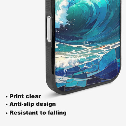iPhone 16 Plus Case — Wave Crest Splash Wave Crest Splash, Customized Protective Case