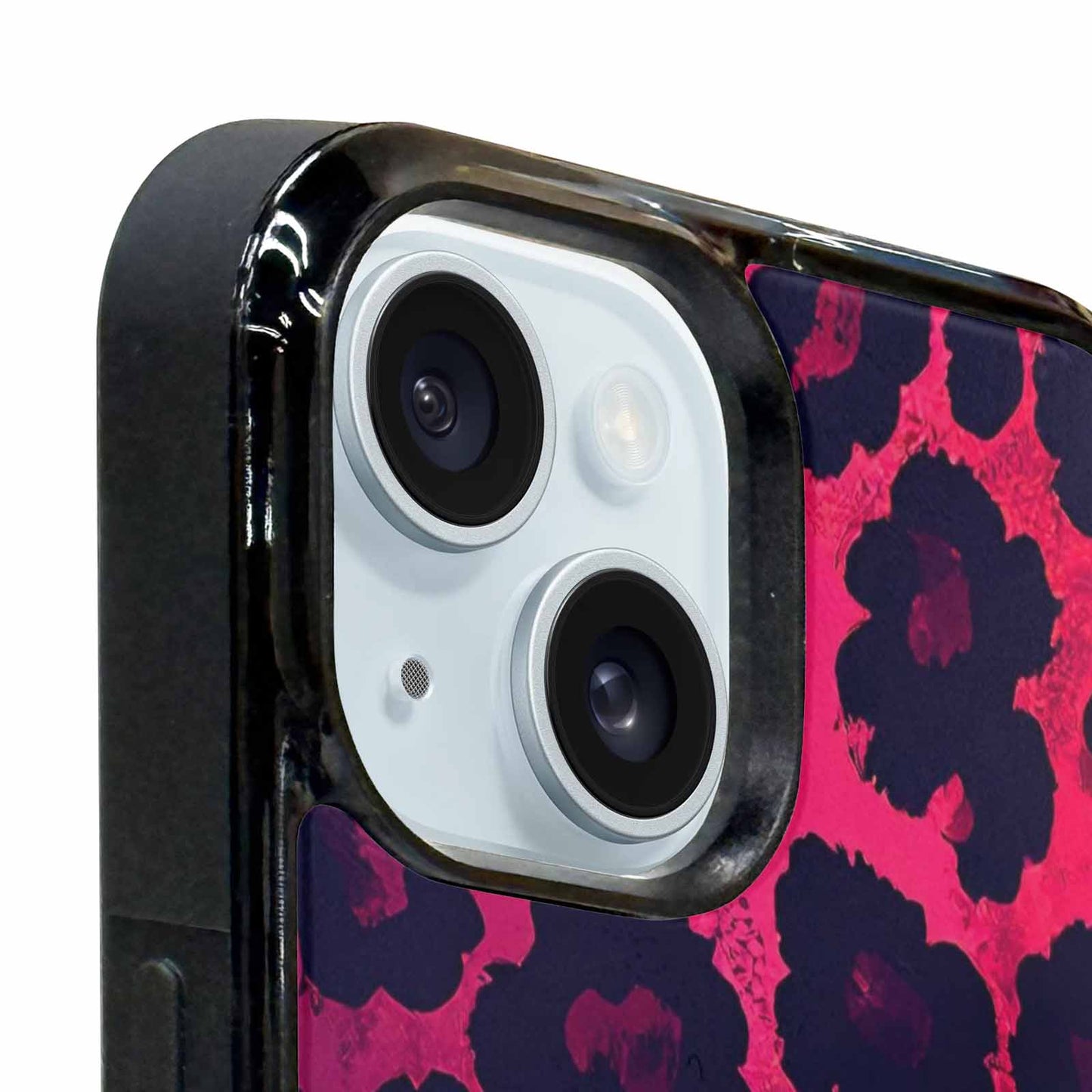 iPhone 15 Case — Leopard Print Dark, Original Design Phone Case