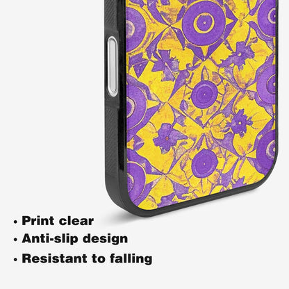 iPhone 16 Case — Intersex Flag Color Theme Small Rainbow, Custom Printed Phone Case
