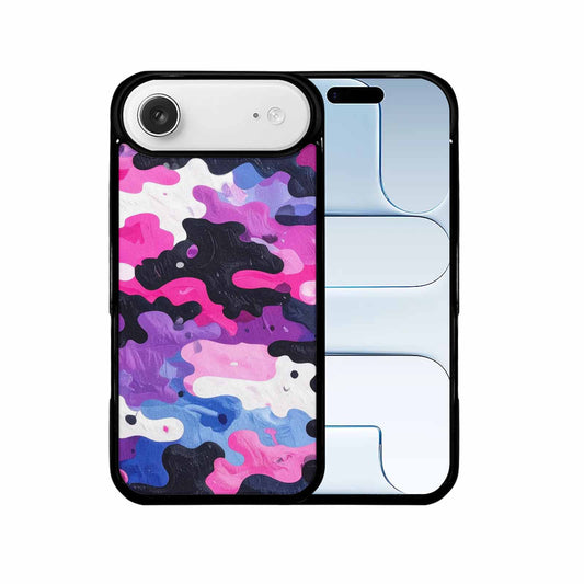 iPhone 17 Air Case — Vivid Camo Genderfluid Pride Camo, Custom Designed Case Cover