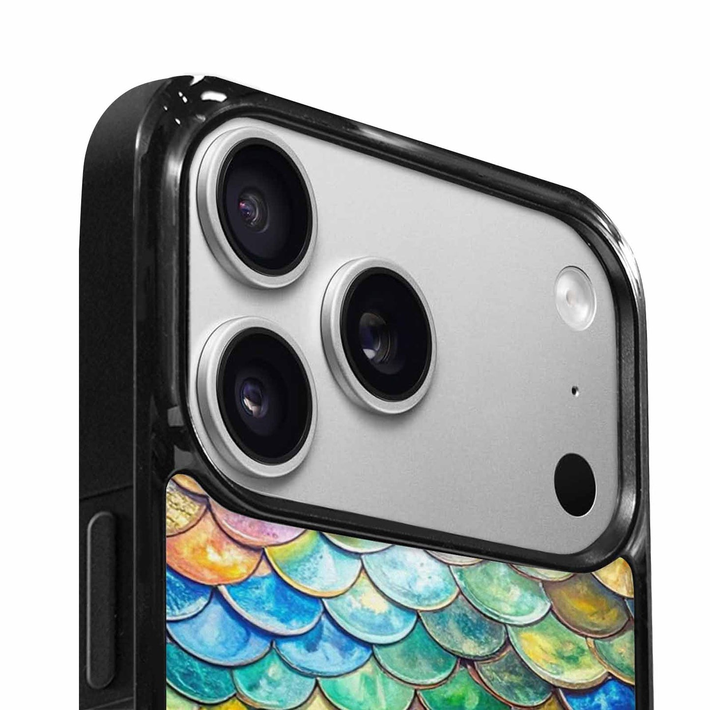 iPhone 17 Pro Case — Reptile Scale Full Color Vibrant Original, Custom Print Case Cover