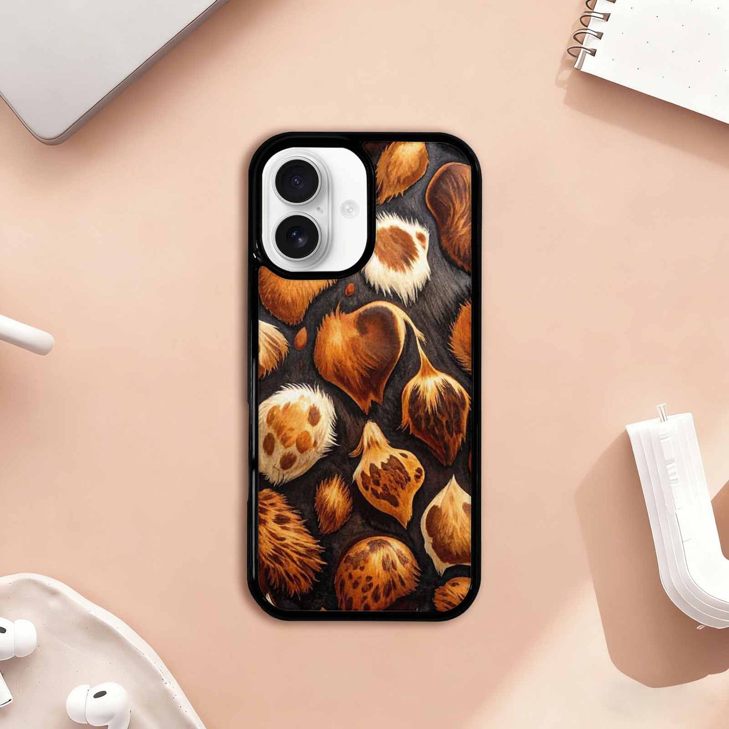 iPhone 17 Case — Small Cow Animal Print Animal Print, Original Design Phone Case