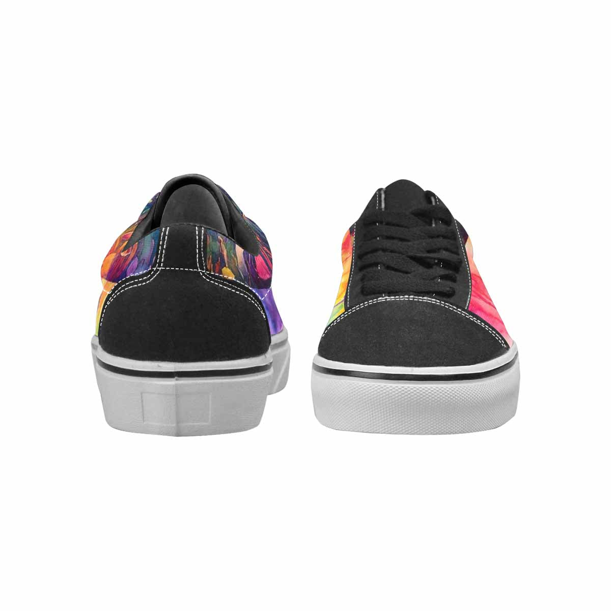 WOMEN'S Mushrooms  Tie Dye Lace-Up Canvas Y2K Custom Shoes