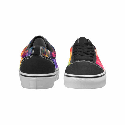 WOMEN'S Mushrooms  Tie Dye Lace-Up Canvas Y2K Custom Shoes