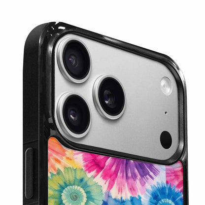 iPhone 17 Pro Case — Small Tie Dye Swirl Pattern Tie, Personalized Phone Case
