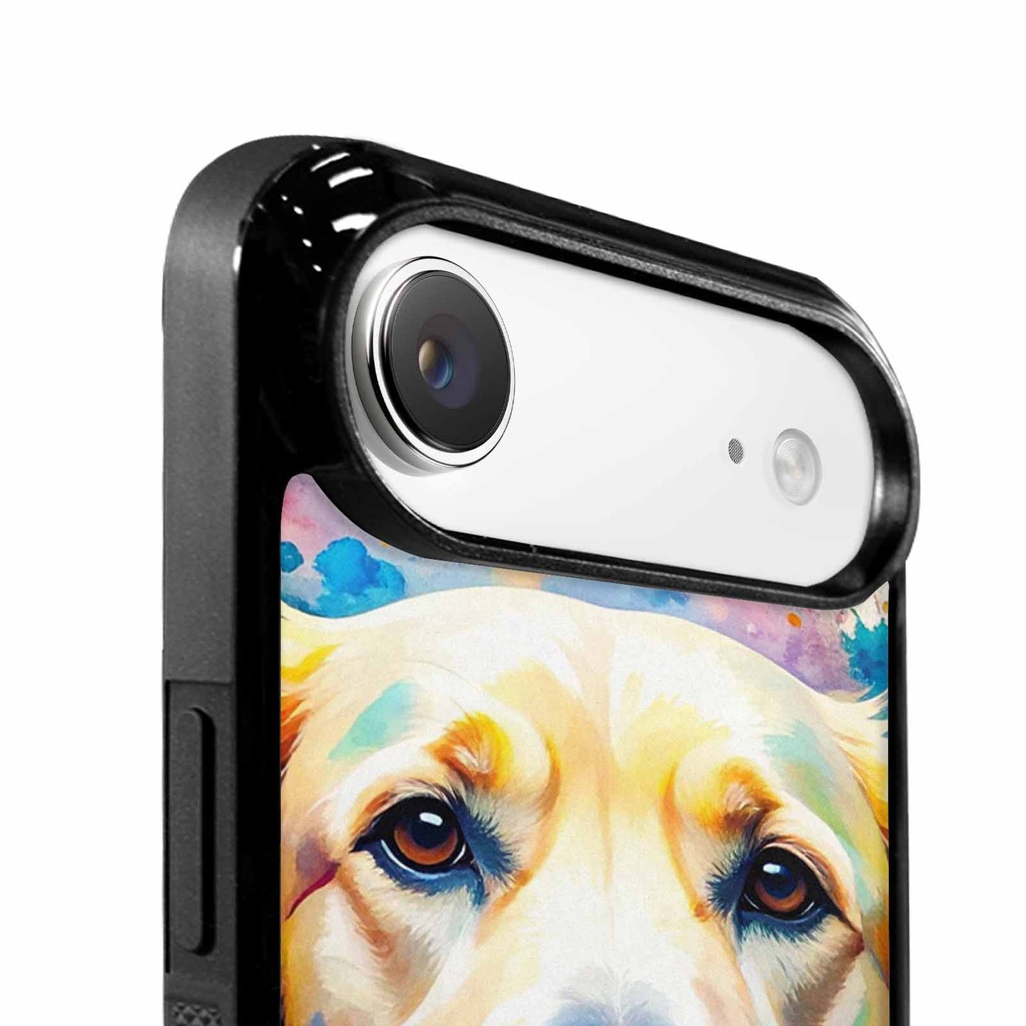 iPhone 17 Air Case — Golden Retriever Watercolor Art Pattern Watercolor, Custom Printed Phone Case