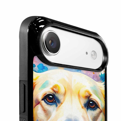 iPhone 17 Air Case — Golden Retriever Watercolor Art Pattern Watercolor, Custom Printed Phone Case