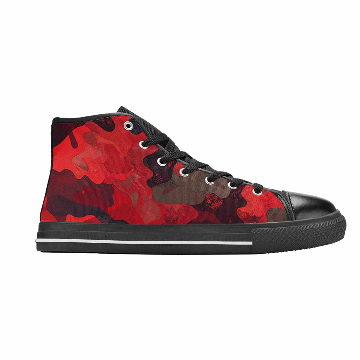 MEN'S Military Camouflage Blotch High Top Canvas Y2K Shoes