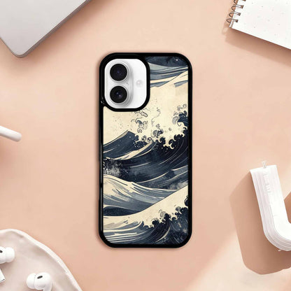 iPhone 17 Case — Vintage Americana Wave Retro Vintage, Custom Art Phone Cover