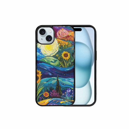 iPhone 15 Plus Case — Blend All Versions Together Melting Together, Custom Phone Case