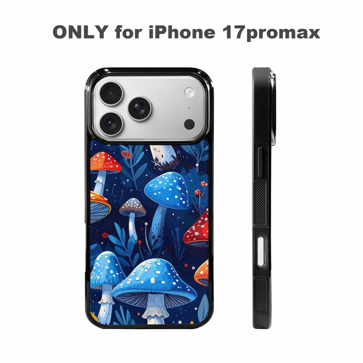 iPhone 17 Pro Max Case — Vivid Winter Mushroom Cartoon Cute, Original Design Phone Case